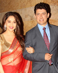 Madhuri Dixit with Husband