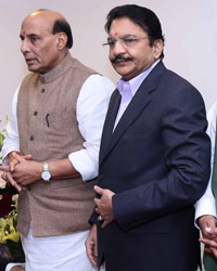 Saira Banu, Dilip Kumar and Rajhnath Singh