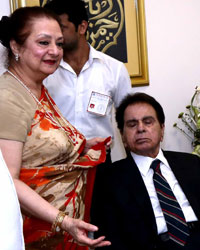 Saira Banu, Dilip Kumar and Rajhnath Singh