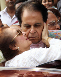 Saira Banu and Dilip Kumar