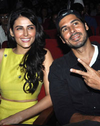 Dino Morea, Mandana Karimi attend KC College festival