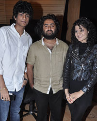 Palash Muchhal, Arijit Singh and Palak Muchhal