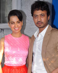 Kangana Ranaut and Irfan Khan