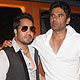 Mika Singh and Sunil Shetty