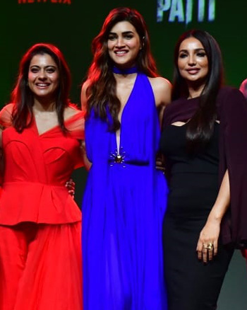 Kajol. Kriti Sanon, Kanika Dhillon and Shaheer Sheikh