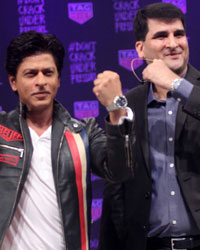 Shahrukh Khan launches Tag Heuer's Don't Crack Under Pressure initiative