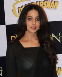 Mahie Gill during the promotion of her movie Doordarshan