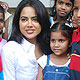 Sameera Reddy at Dreams Home NGO event