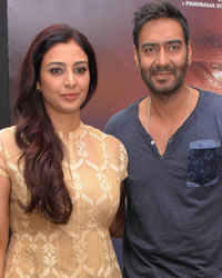 Tabu and Ajay Devgn