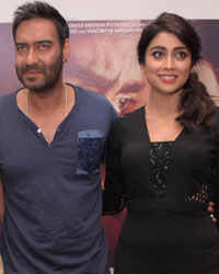 Tabu, Ajay Devgn and Shriya Saran