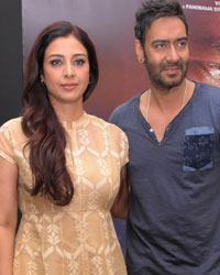 Tabu and Ajay Devgn