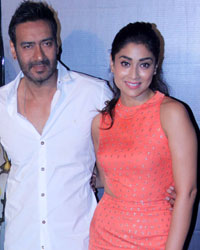 Tabu, Ajay Devgn and Shriya Saran