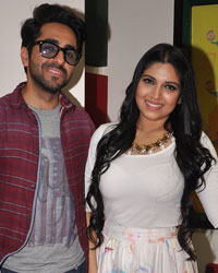 Ayushmann Khurrana and Bhumi Pendse