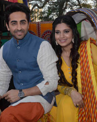 Bhumi Pednekar and Ayushmann Khurrana