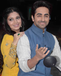 Bhumi Pednekar and Ayushmann Khurrana