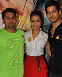 Mohit Suri, Shraddha Kapoor and Sidharth Malhotra