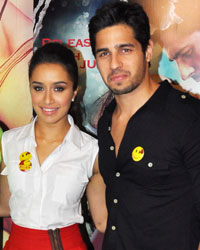 Mohit Suri, Shraddha Kapoor and Sidharth Malhotra