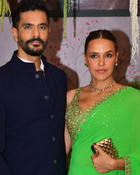 Angad Bedi and Neha Dhupia