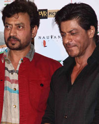 Tigmanshu Dhulia, Irrfan Khan and Shah Rukh Khan