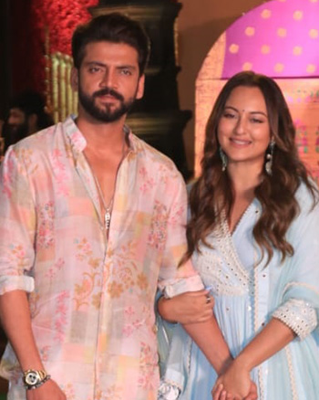 Zaheer Iqbal and Sonakshi Sinha