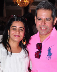 Vikram Raizada with wife