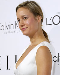 Actress Brie Larson arrives as a guest at the 20th anniversary of ELLE Women in Hollywood event in Los Angeles.