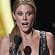 Julie Bowen from television series 'Modern Family' accepts Emmy for Outstanding Supporting Actress In A Comedy Series at 63rd Primetime Emmy Awards in Los Angeles