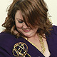 Melissa McCarthy poses backstage with her Emmy award after winning for outstanding lead actress in a comedy series for 'Mike