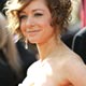 Alyson Hannigan arrives at the 57th annual Primetime Emmy Awards.