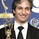 David Shore holds his award backstage at the 2005 Emmy Awards in Los Angeles.