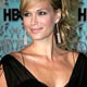 Actress Molly Sims arrives at the HBO after-party following the 57th annual Emmy Awards in West Hollywood.