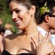 Ana Ortiz from the show Ugly Betty arrives at the 59th Primetime Emmy Awards