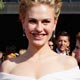 Anna Paquin walks the red carpet at the 59th Primetime Emmy Awards in Los Angeles