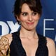 Tina Fey poses with her award for Outstanding Comedy Series for her work on 30 Rock at the 59th Primetime Emmy Awards