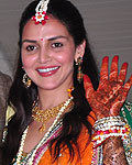 Bharat Takhtani and Esha Deol