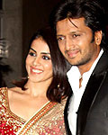 Genelia D'Souza and Ritesh Deshmukh