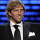 Dallas Mavericks NBA player Dirk Nowitzki accepts the Award for 'Best Male Athlete' at the 2011 ESPY Awards in Los Angeles