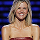 Model Brooklyn Decker presents an award with Denver Broncos NFL football quarterback Tim Tebow at the 2011 ESPY Awards in Los Angeles