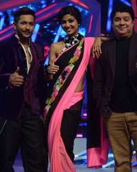 Terence Lewis, Shilpa Shetty and Sajid Khan