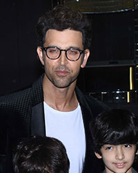 Hrithik Roshan, Hridhaan Roshan and Hrehaan Roshan