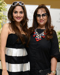 Madhoo Shah with Sharmilla Khanna