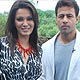 Diana Hayden and Aryan Vaid