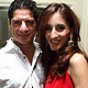 DJ Aqeel with wife Farah Ali Khan