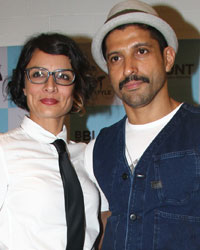 Farhan Akhtar and Adhuna Akhtar