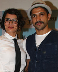 Farhan Akhtar and Adhuna Akhtar