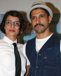 Farhan Akhtar and Adhuna Akhtar