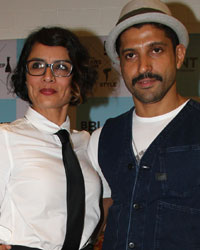 Farhan Akhtar and Adhuna Akhtar