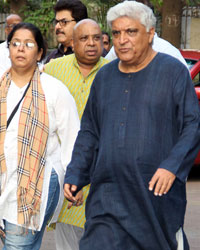 Javed Akhtar at Farooq Sheikh Prayer Meet