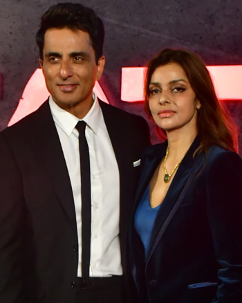 Sonu Sood and Sonali Sood