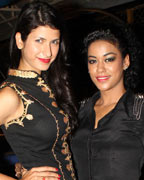 Sonia Birje and Mumaith Khan